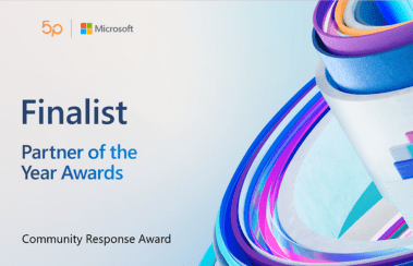 Baret by FiveP recognised as finalist of the 2023 Microsoft Community Response Partner of the Year Award.